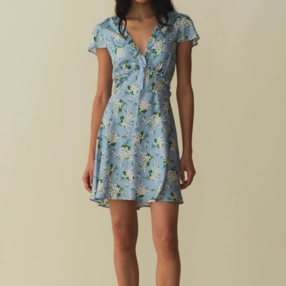 NWT Doen Tayla Dress - Blue, Medium